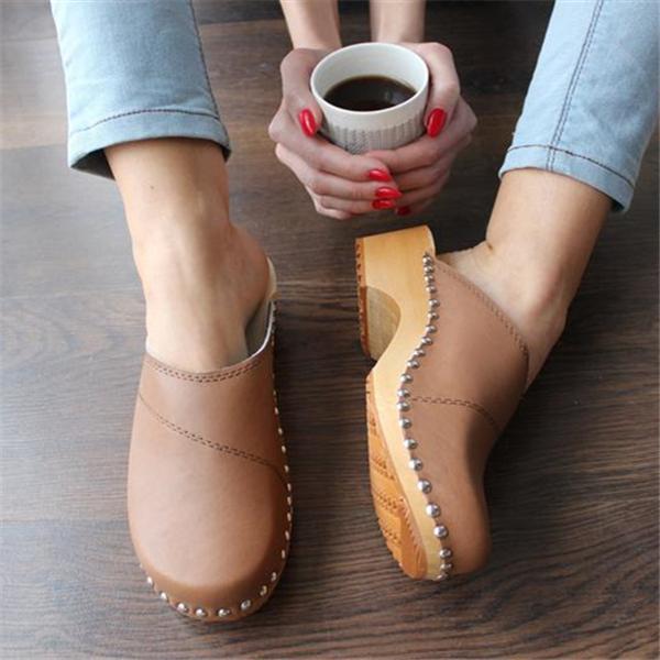 Susiecloths Women Swedish clogs Sandals