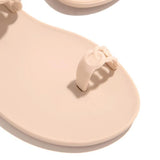 Susiecloths Casual Toe Loop Detailing Jelly Sandals