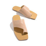 Susiecloths Mint Strap Detailing Slip On Sandals