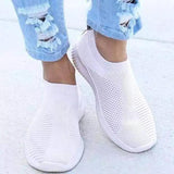 Susiecloths Women'S All Season Casual Breathable Elastic Slip On Sneakers
