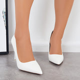 Susiecloths Classic Slip on High Heels Pointed Toe Stilettos Dress Pumps