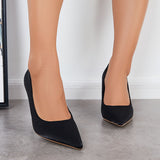 Susiecloths Women Stilettos High Heel Pumps Pointed Toe Office Dress Shoes