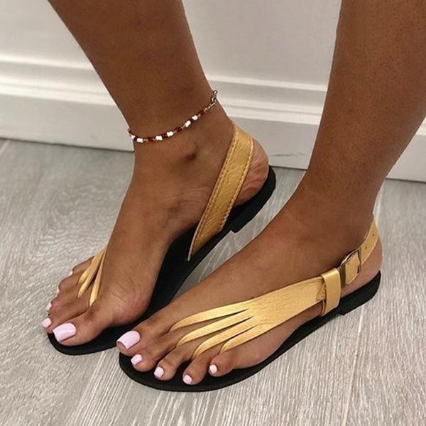 Susiecloths Women's Summer Unique Design Flat Sandals