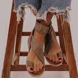 Susiecloths Fashion Flip-flops Flat Heel Buckle Strap Sandals