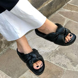 Susiecloths Summer Streetstyle Knot Flat Slippers