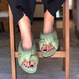 Susiecloths Summer Streetstyle Knot Flat Slippers