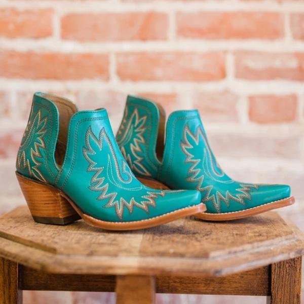 Susiecloths Women Vintage Western Boots