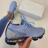 Susiecloths Fashion Air Cushion Sneakers Lace Up Mesh Breathable Running Shoes
